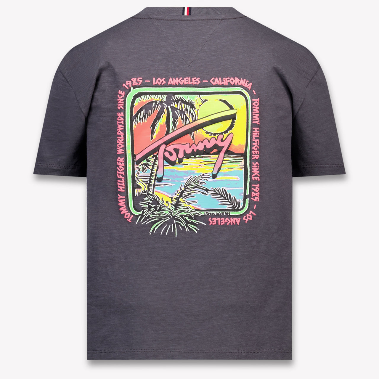Tommy Hilfiger Kinder Jongens T-Shirt In Antraciet