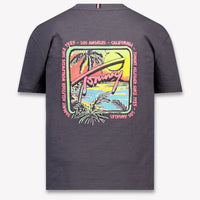 Tommy Hilfiger Kinder Jongens T-Shirt In Antraciet