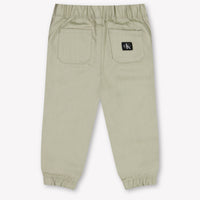 Calvin Klein Baby Unisex Pants In Light Green