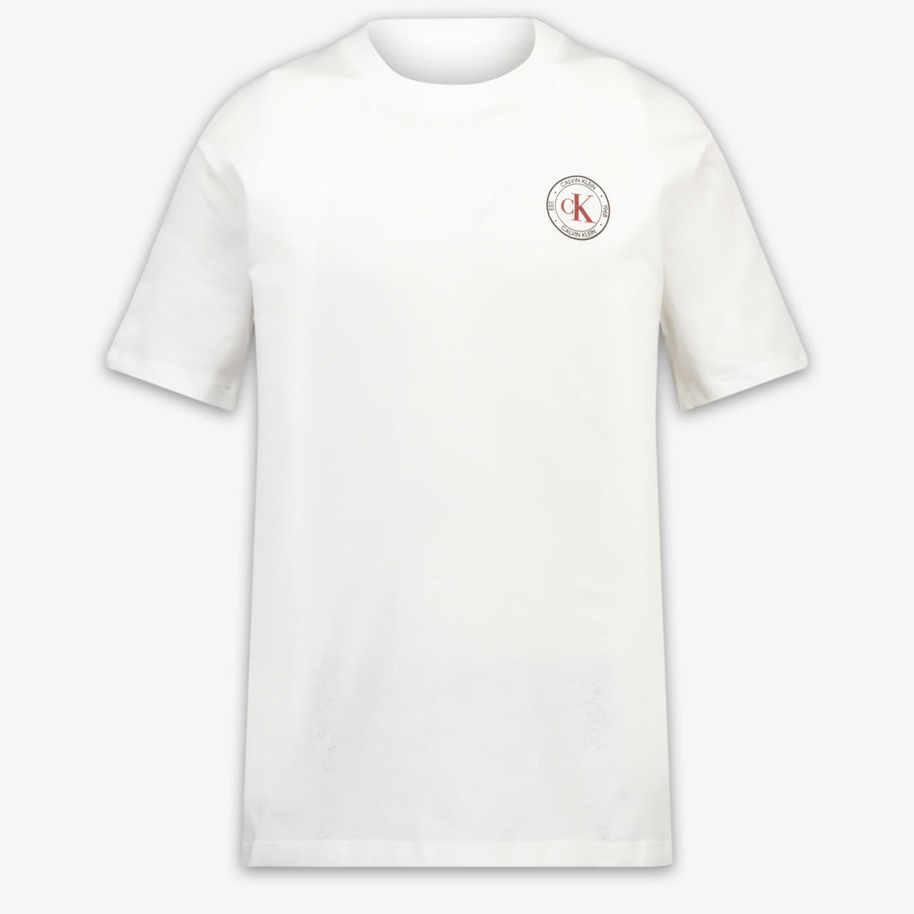 Calvin Klein Kinder Jongens T-Shirt In Wit