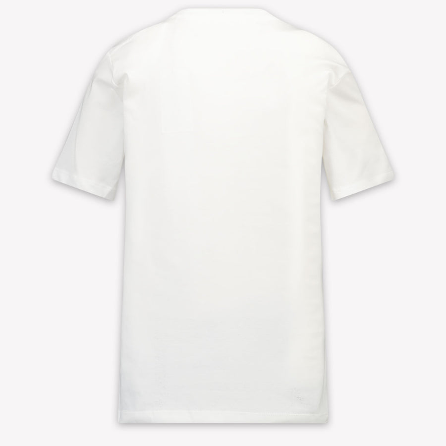 Calvin Klein Kinder Jongens T-Shirt In Wit