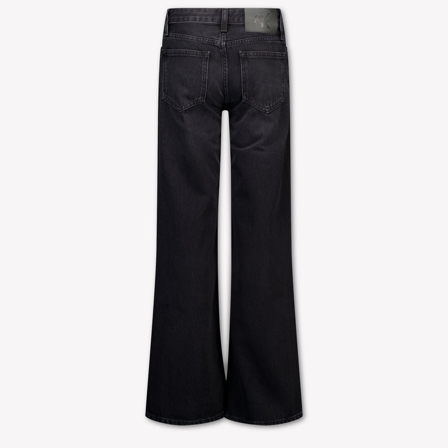 Calvin Klein Kids Girls Jeans In Black