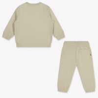 Calvin Klein Baby Unisex Jogging suit In Beige