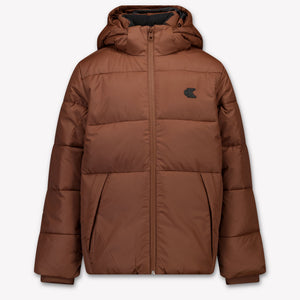 Calvin Klein Kids Boys Winter coat In Brown