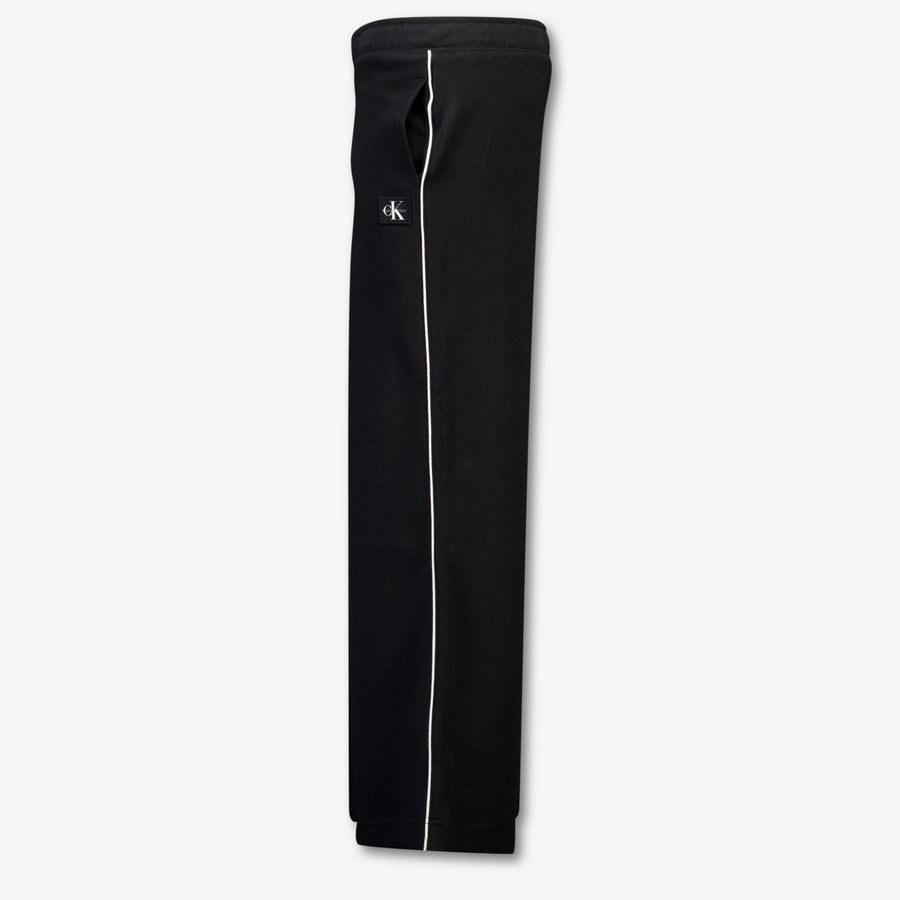 Calvin Klein Kids Girls Pants In Black