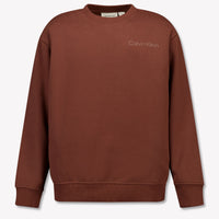 Calvin Klein Kinder Jongens Trui In Bruin