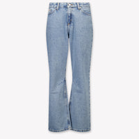 Calvin Klein Kids Girls Jeans In Light Blue
