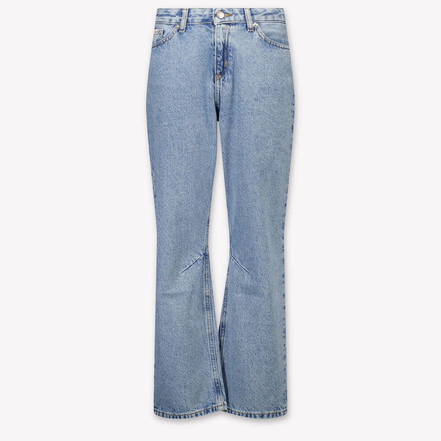 Calvin Klein Kids Girls Jeans In Light Blue