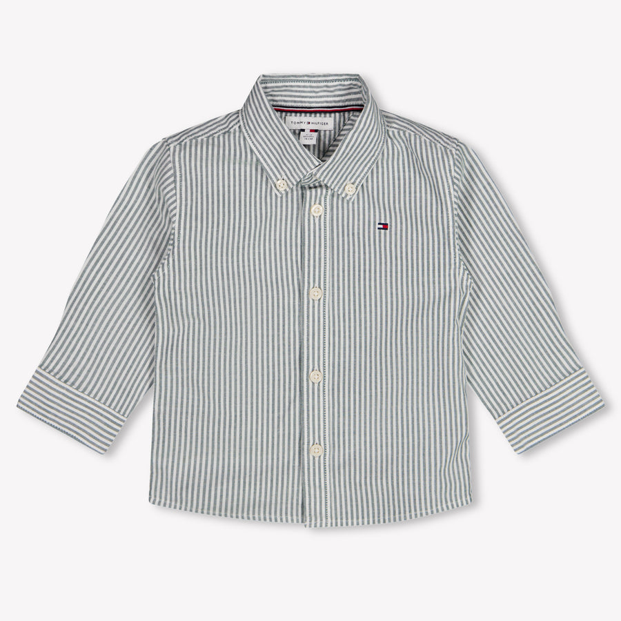 Tommy Hilfiger Baby Boys Blouse In Green