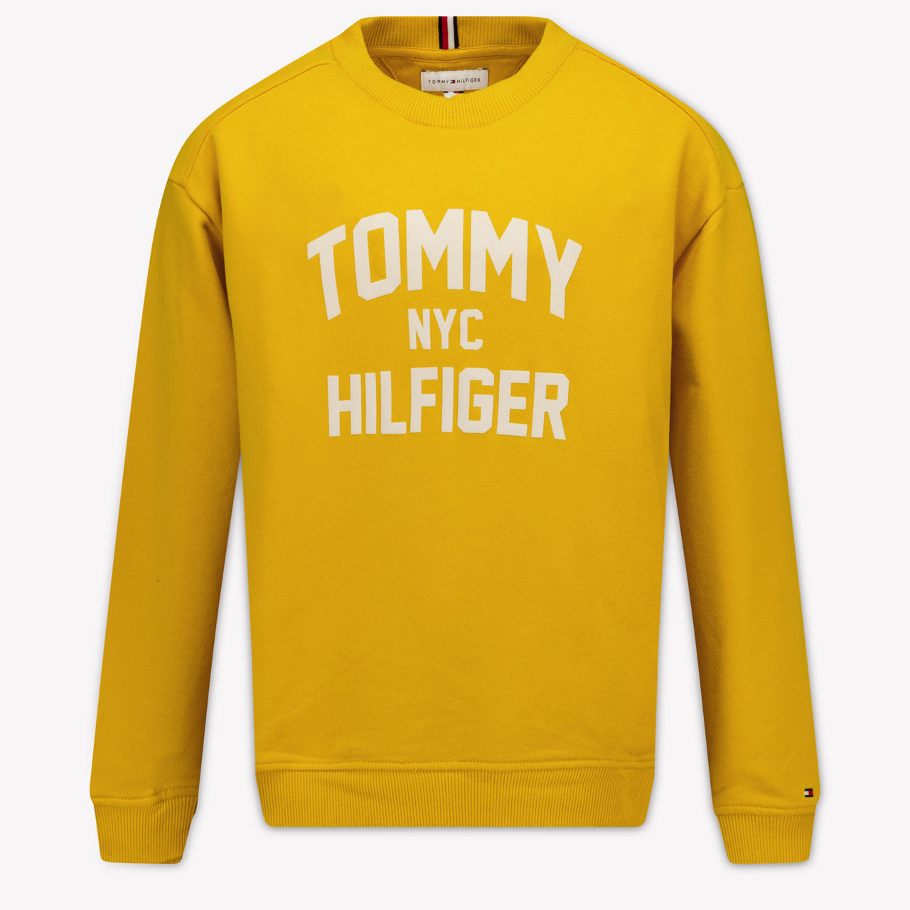Tommy Hilfiger Kids Boys Sweater In Yellow