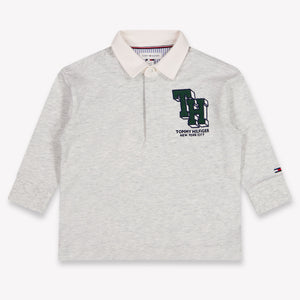 Tommy Hilfiger Baby Boys Polo In Gray