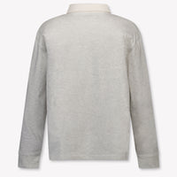 Tommy Hilfiger Kids Boys Polo In Gray