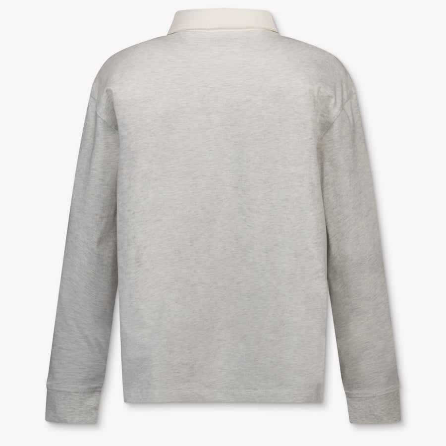 Tommy Hilfiger Kids Boys Polo In Gray