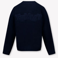 Tommy Hilfiger Kids Boys Sweater In Navy