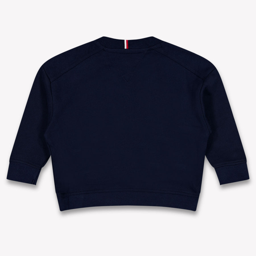 Tommy Hilfiger Baby Jongens Trui In Navy