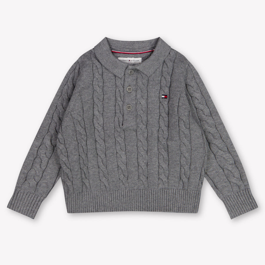Tommy Hilfiger Baby Boys Sweater in Grey