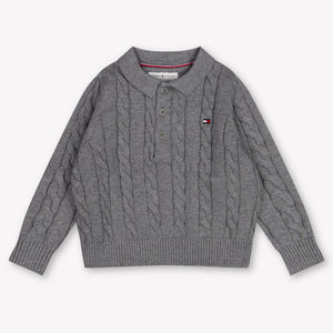 Tommy Hilfiger Baby Jongens Trui In Grijs