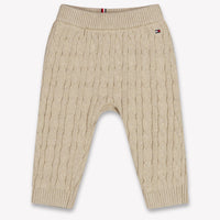 Tommy Hilfiger Baby Unisex Pants In Beige
