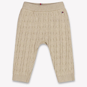 Tommy Hilfiger Baby Unisex Pants In Beige