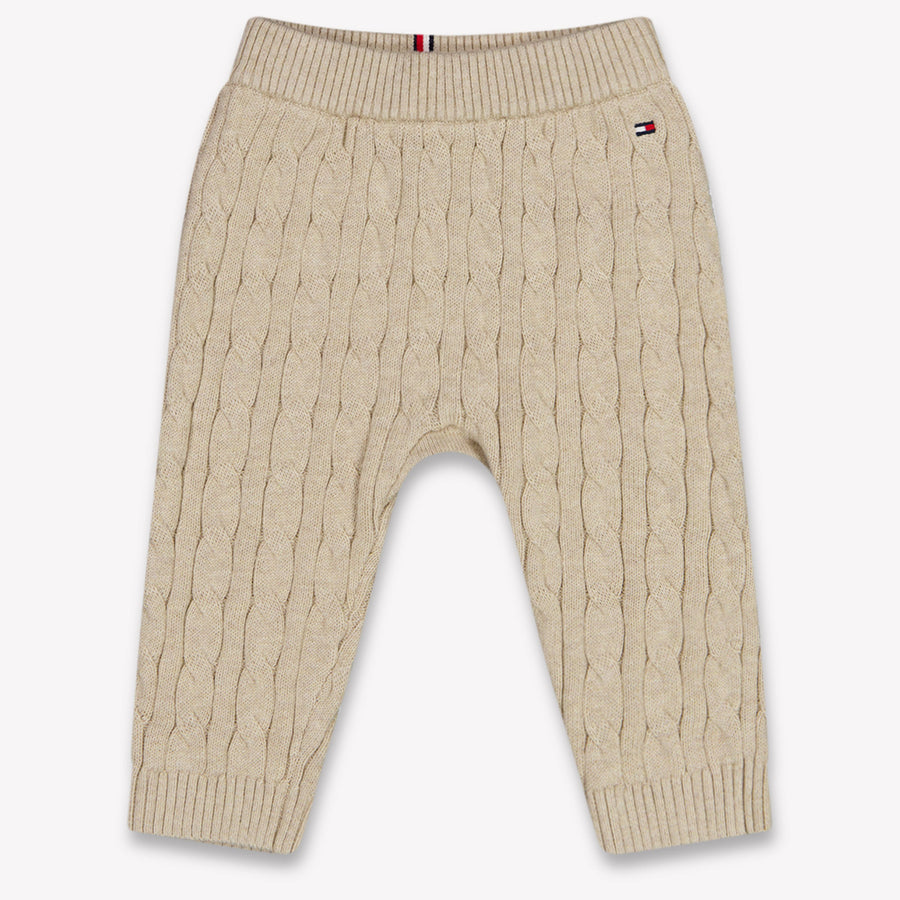 Tommy Hilfiger Baby Unisex Pants In Beige