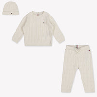 Tommy Hilfiger Baby Unisex Setje In Off White