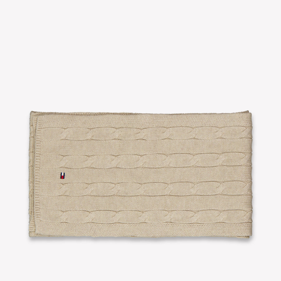 Tommy Hilfiger Unisex Kids Scarf in Beige
