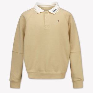 Tommy Hilfiger Kinder Jongens Trui In Beige