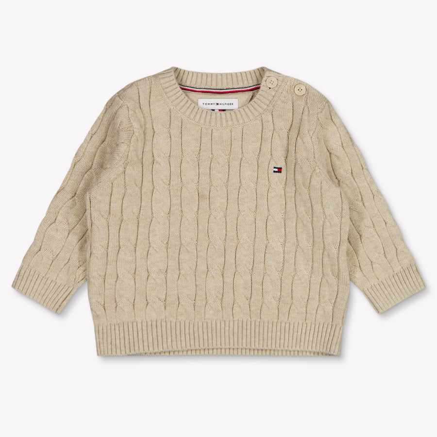 Tommy Hilfiger Baby Unisex Trui In Beige