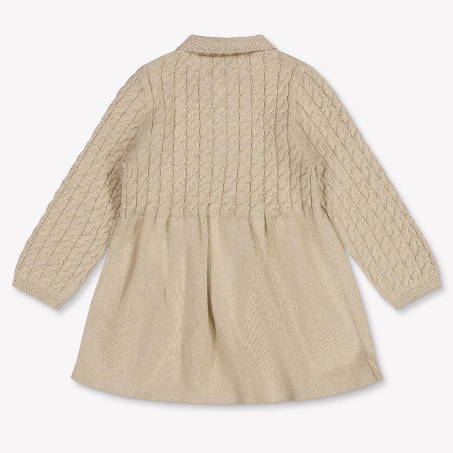 Tommy Hilfiger Baby Meisjes Jurk In Beige