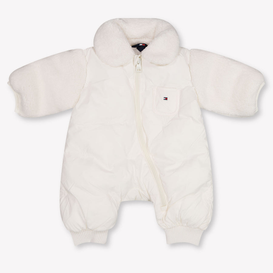 Tommy Hilfiger Baby Girls Ski Suits In OffWhite