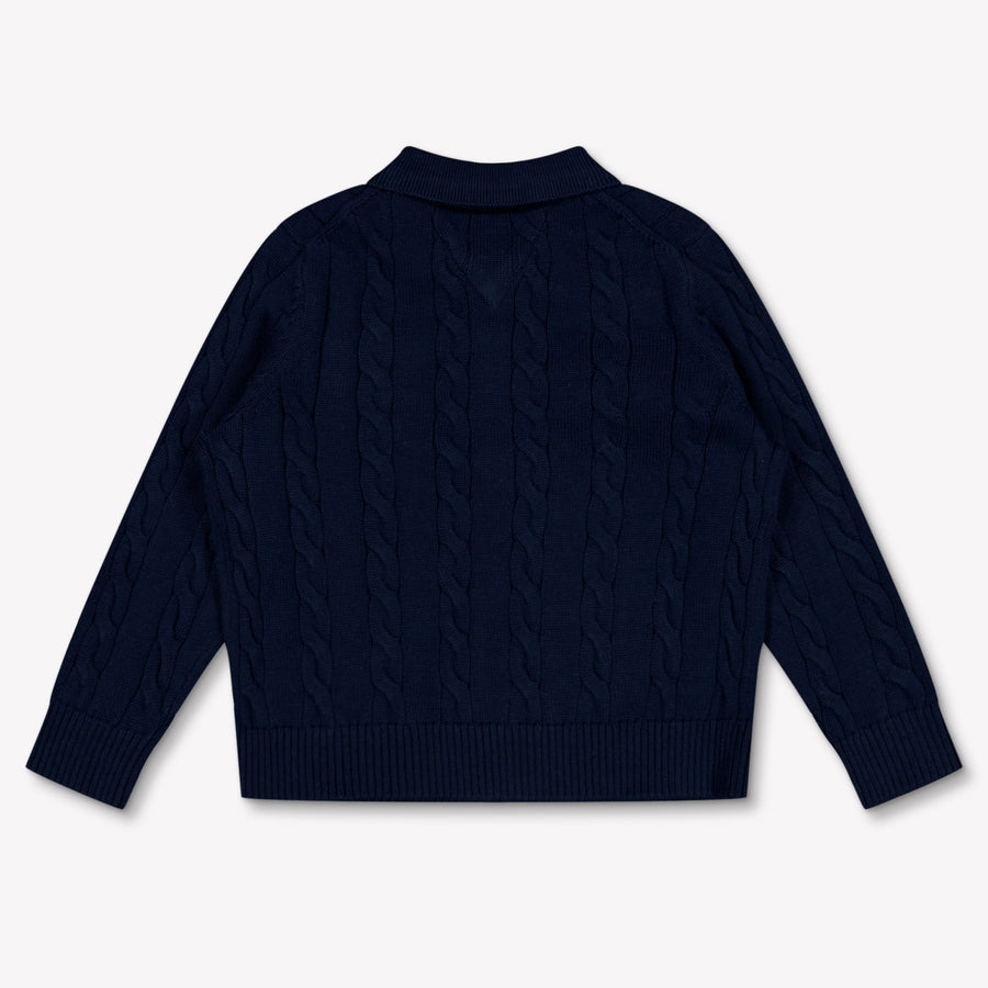 Tommy Hilfiger Baby Jongens Trui In Navy