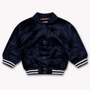 Tommy Hilfiger Baby Girls Cardigan In Navy