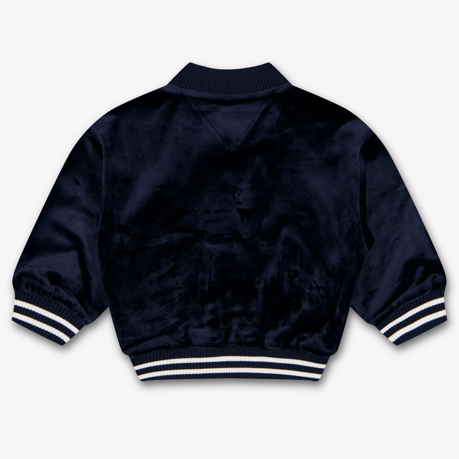 Tommy Hilfiger Baby Girls Cardigan In Navy