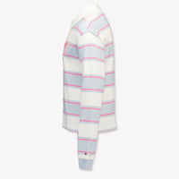 Tommy Hilfiger Kids Girls Polo In Light Blue