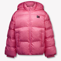 Tommy Hilfiger Kinder Meisjes Winterjas In Fuchsia