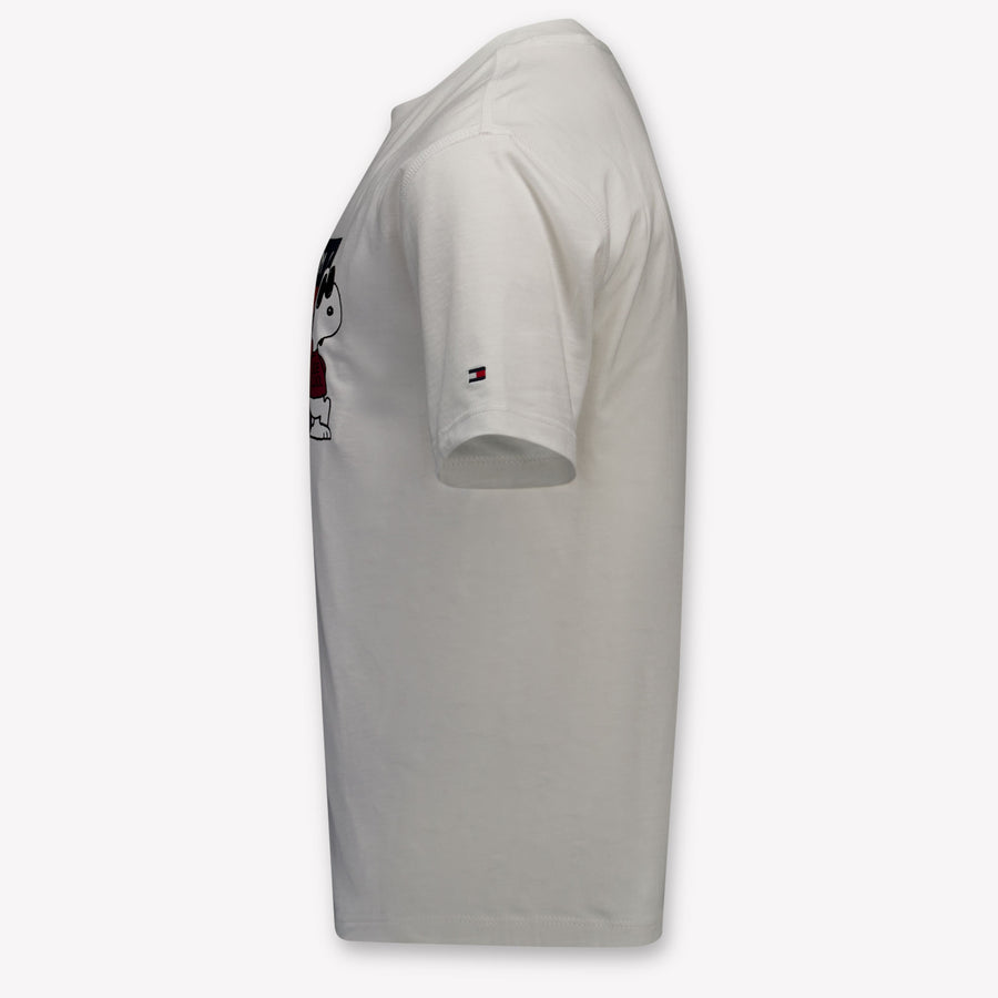 Tommy Hilfiger Kids Unisex T-Shirt In White