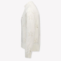 Tommy Hilfiger Kinder Meisjes Trui In Off White