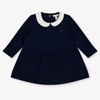 Tommy Hilfiger Baby Meisjes Jurk In Navy