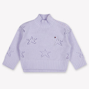 Tommy Hilfiger Baby Meisjes Trui In Lila