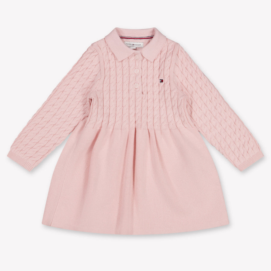 Tommy Hilfiger Baby Girls Dress in Light Pink