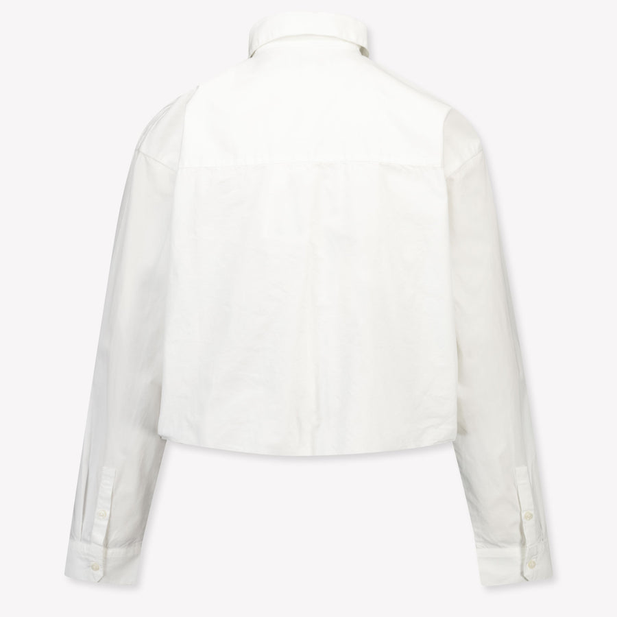 Tommy Hilfiger Kinder Meisjes Blouse In Wit