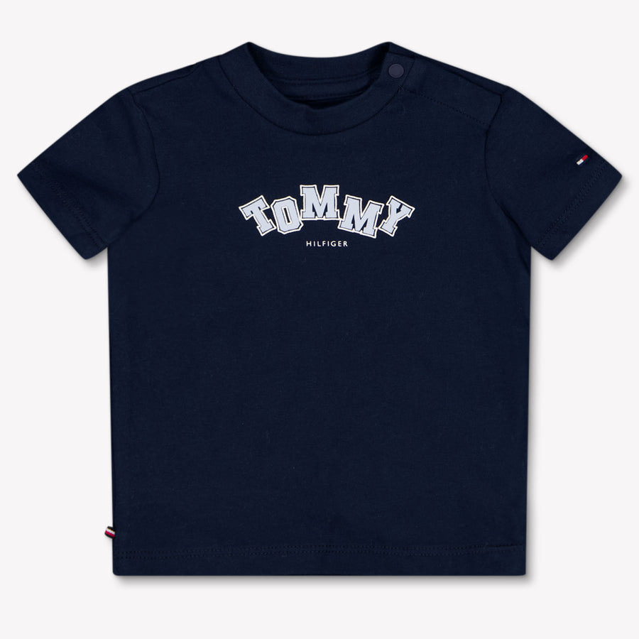 Tommy Hilfiger Baby Boys T-Shirt In Navy