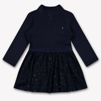 Tommy Hilfiger Baby Meisjes Jurk In Navy