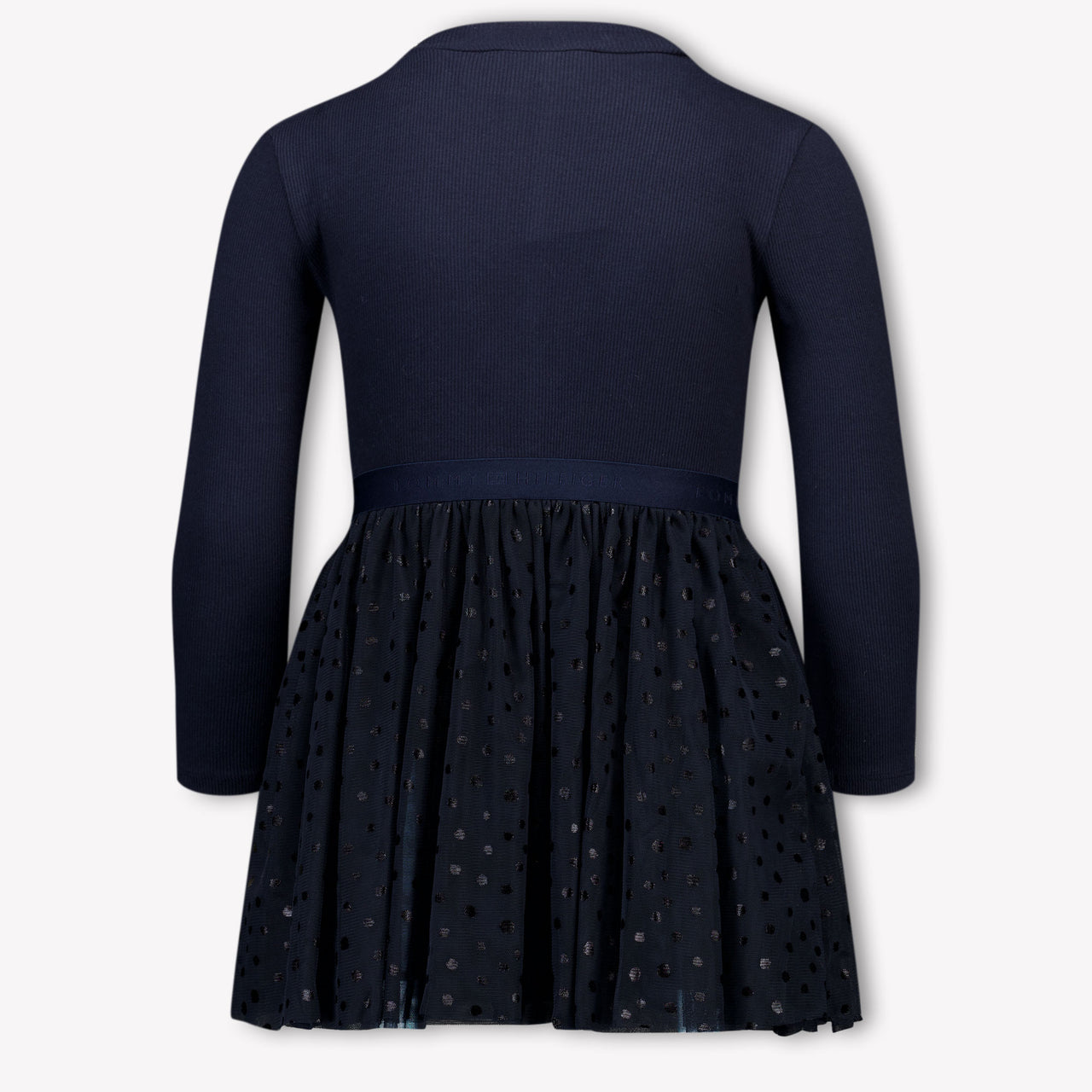 Tommy Hilfiger Kinder Meisjes Jurk In Navy
