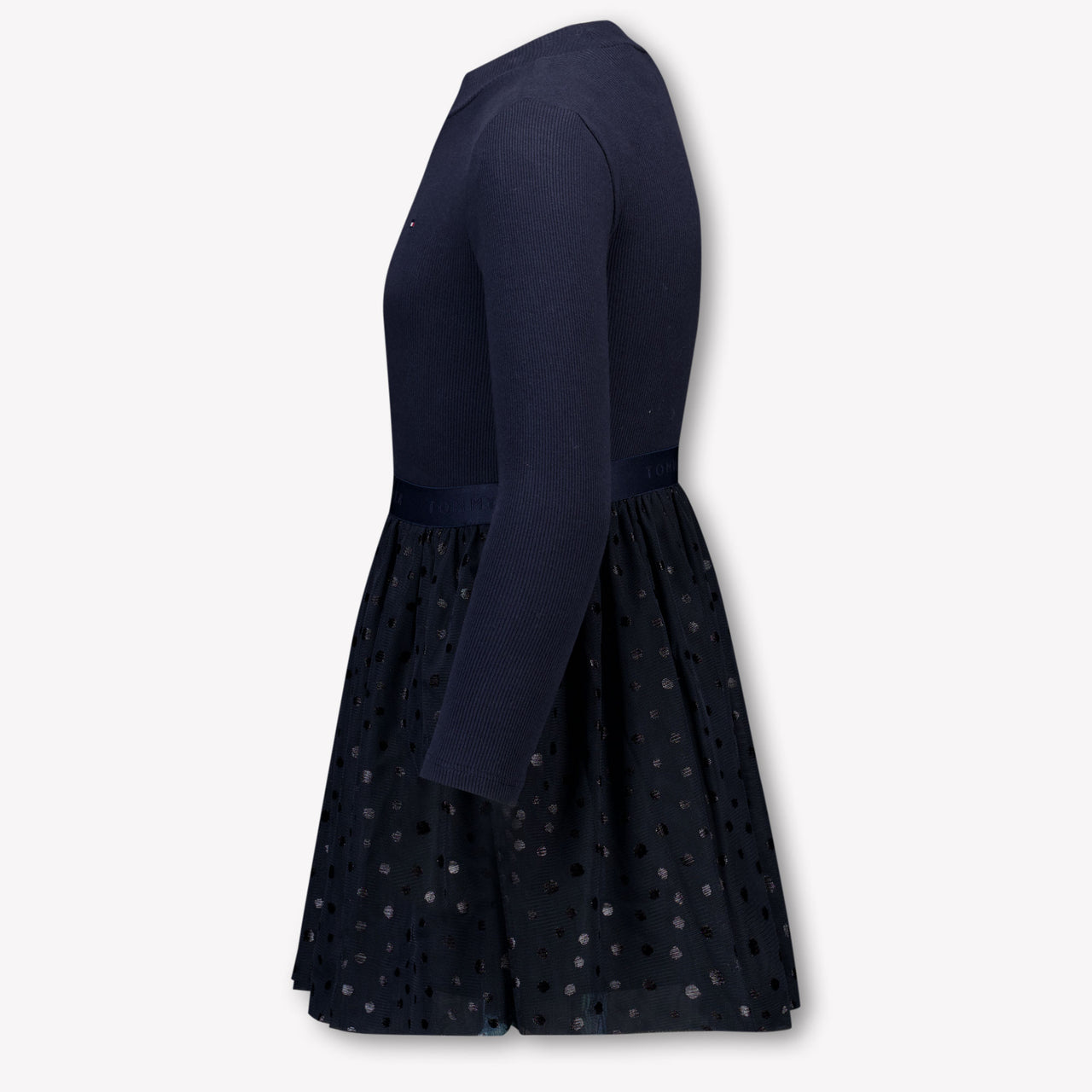 Tommy Hilfiger Kinder Meisjes Jurk In Navy