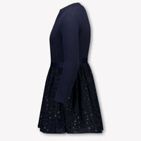 Tommy Hilfiger Kinder Meisjes Jurk In Navy
