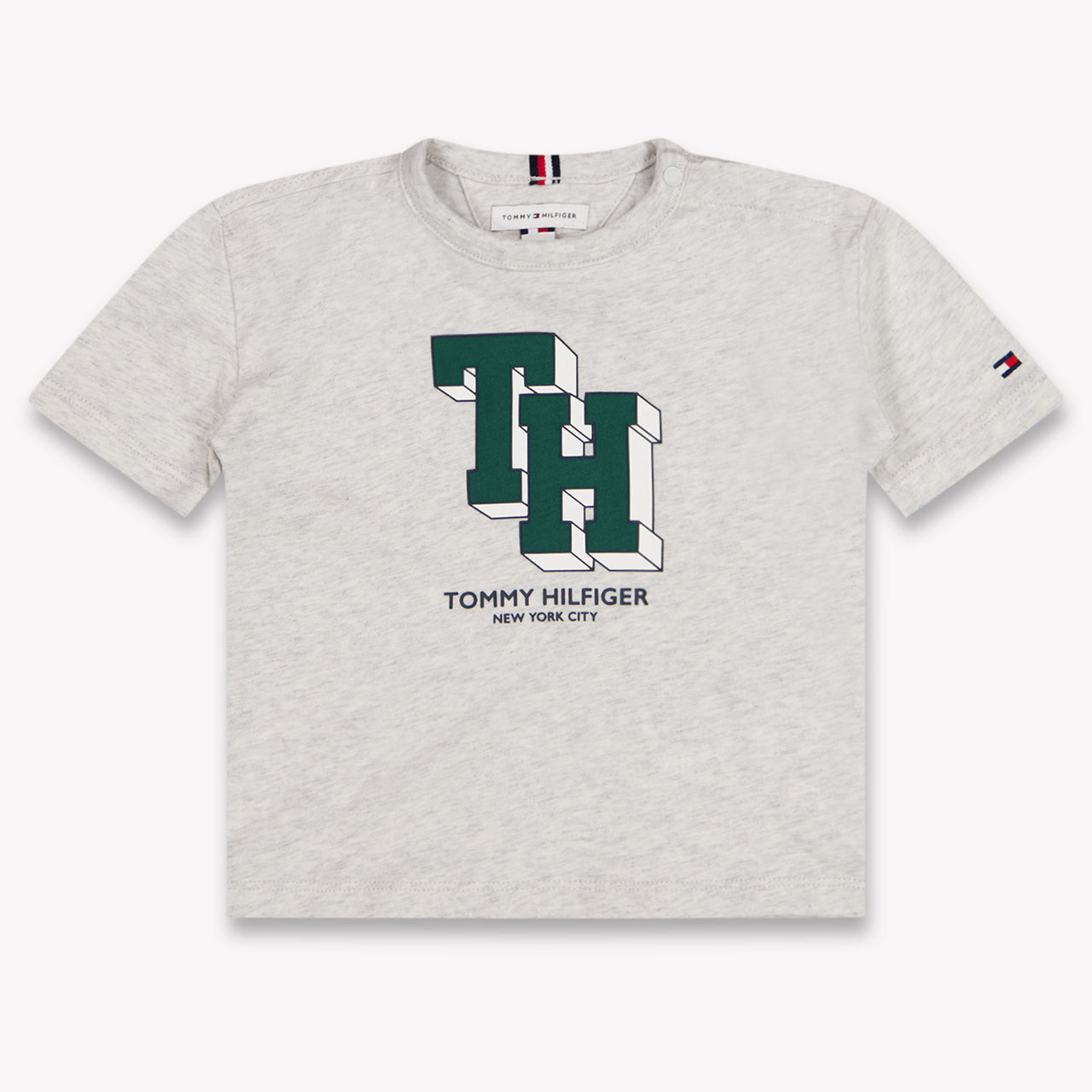 Tommy Hilfiger Baby Jongens T-Shirt In Grijs