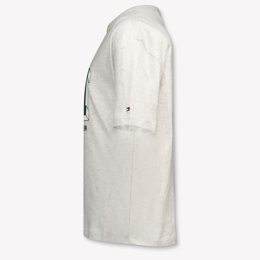 Tommy Hilfiger Kinder Jongens T-Shirt In Grijs