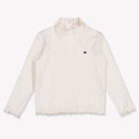 Tommy Hilfiger Baby Meisjes T-Shirt In Off White