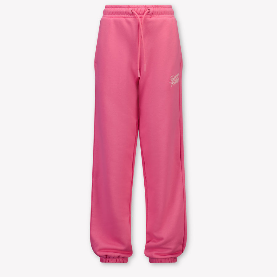 Tommy Hilfiger Kids Girls Pants In Fuchsia